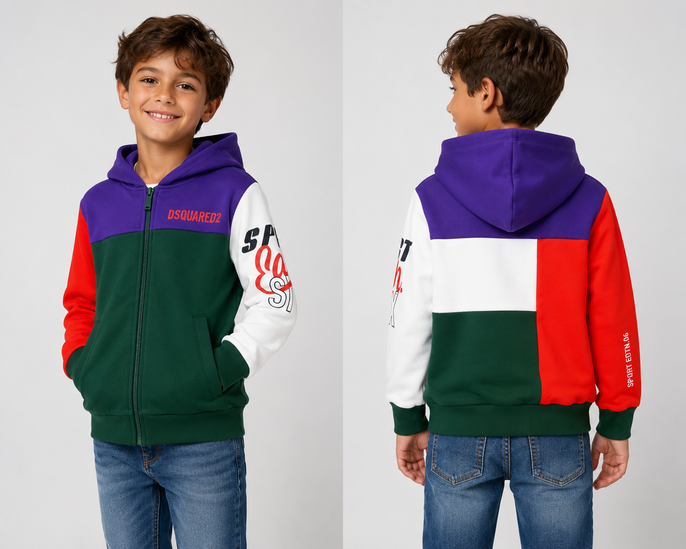 Dsquared felpa bambino